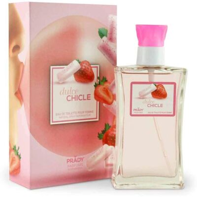 Prady Chewing-Gum Fraise - Eau De Toilette - Publicité Prady Chewing-Gum Fraise - Eau De Toilette - Publicité