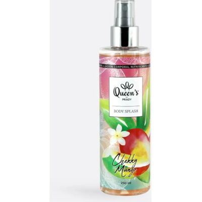 Prady Queen's Body Splash Chekky Mango 250ml - Brume corporelle - Publicité Prady Queen's Body Splash Chekky Mango 250ml - Brume corporelle - Publicité