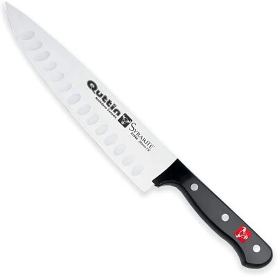 Couteau de Chef Quttin Sybarite - 20 cm, Acier Inox, Manche en Résine Couteau de Chef Quttin Sybarite - 20 cm, Acier Inox, Manche en Résine