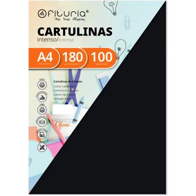 OFITURIA Fekete Karton - 100 Lap - Kreatív anyag OFITURIA Fekete Karton - 100 Lap - Kreatív anyag