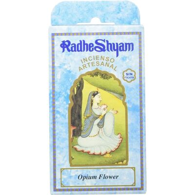 Radhe Shyam / Sitarama Opium Blüten Räucherkegel - 15 Stück Radhe Shyam / Sitarama Opium Blüten Räucherkegel - 15 Stück