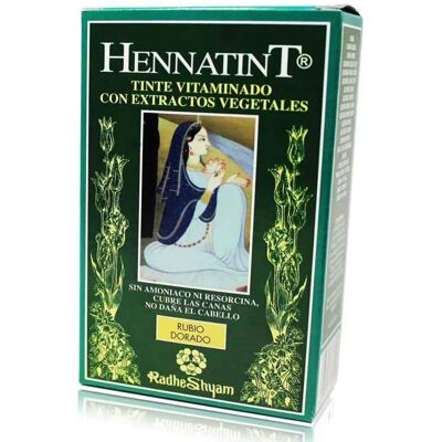 Radhe Shyam / Sitarama Hennatint tinta per capelli biondo dorato - Colorazione capelli Radhe Shyam / Sitarama Hennatint tinta per capelli biondo dorato - Colorazione capelli