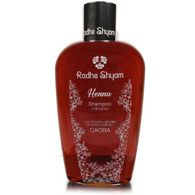 Champú de color caoba Radhe Shyam - Champú para coloración capilar Champú de color caoba Radhe Shyam - Champú para coloración capilar