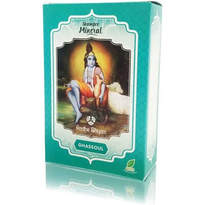 Radhe Shyam Gassoul Mineral Shampoo - Champú mineral para cabello graso Radhe Shyam Gassoul Mineral Shampoo - Champú mineral para cabello graso