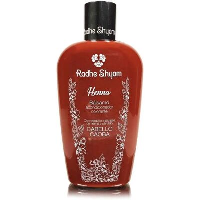 Radhe Shyam Bálsamo Caoba - Acondicionador y Tinte Radhe Shyam Bálsamo Caoba - Acondicionador y Tinte