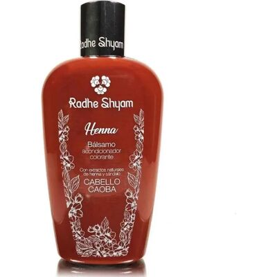 Acondicionador de Henna Caoba Radhe Shyam Sitarama - Bálsamo Nutritivo para el Cabello Acondicionador de Henna Caoba Radhe Shyam Sitarama - Bálsamo Nutritivo para el Cabello