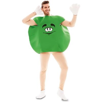 My Other Me Verkleidung grüner Erwachsener Süßigkeiten - Kostüm My Other Me Verkleidung grüner Erwachsener Süßigkeiten - Kostüm