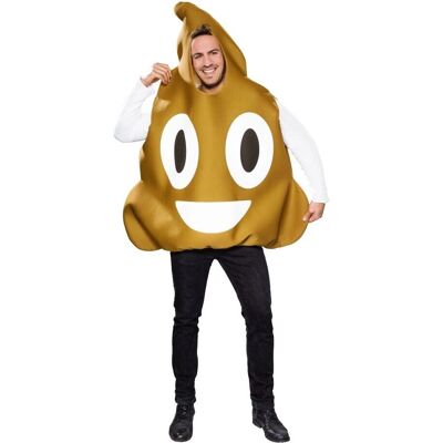 Déguisement Unisexe Emoji Caca - Costumes - Publicité Déguisement Unisexe Emoji Caca - Costumes - Publicité