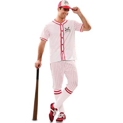 My Other Me Baseballspieler Kostüm - Herren M/L - Kostüm pánskeho bejzbalového hráča My Other Me Baseballspieler Kostüm - Herren M/L - Kostüm pánskeho bejzbalového hráča
