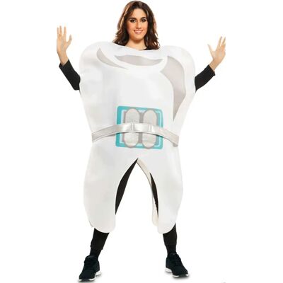 Déguisement de Dente Adulte Eurocarnavales - Brackets Unisexe - Publicité Déguisement de Dente Adulte Eurocarnavales - Brackets Unisexe - Publicité