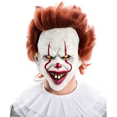 Disfrazzes Przerażająca maska klauna - Akcesorium na Halloween Disfrazzes Przerażająca maska klauna - Akcesorium na Halloween
