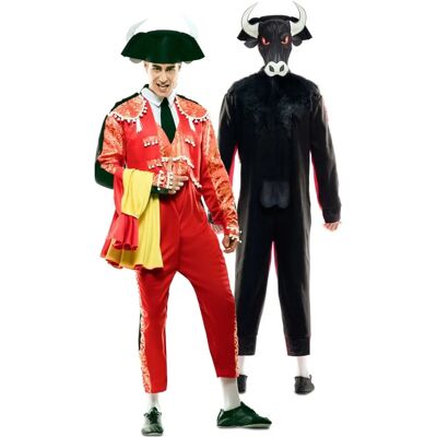 Costume double torero et taureau DISFRAZZES - Homme - Publicité Costume double torero et taureau DISFRAZZES - Homme - Publicité