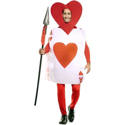 Costume Homme EUROCARNAVALES As de Cœurs - Costume - Publicité Costume Homme EUROCARNAVALES As de Cœurs - Costume - Publicité