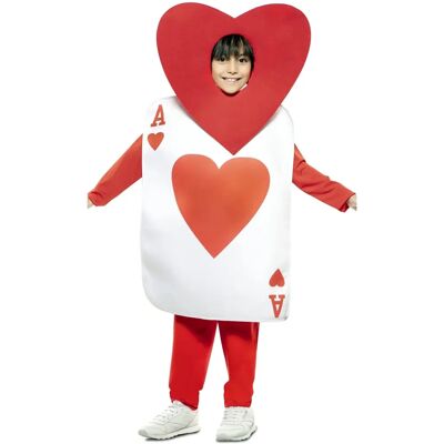 EUROCARNAVALES Unisex Kinder Herz King Kostüm EUROCARNAVALES Unisex Kinder Herz King Kostüm