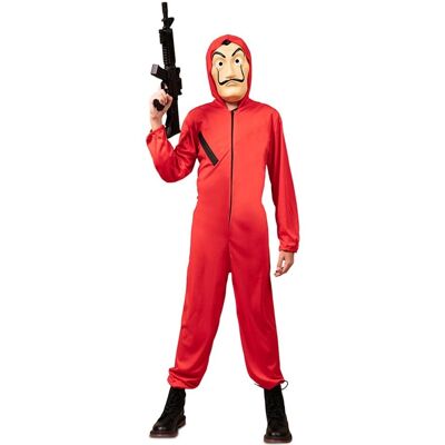 Amazon Costume La Casa de Papel Rouge XS avec Masque - Publicité Amazon Costume La Casa de Papel Rouge XS avec Masque - Publicité