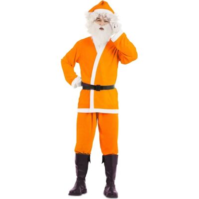 Déguisement de Père Noël Orange - EUROCARNAVALES - Publicité Déguisement de Père Noël Orange - EUROCARNAVALES - Publicité