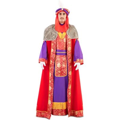 Balthazar Rotes Luxuskostüm für Erwachsene Balthazar Rotes Luxuskostüm für Erwachsene