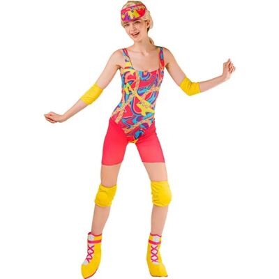Eurocarnavales Costume de Poupée Famosa Multicolore pour Patineuse - Costume - Publicité Eurocarnavales Costume de Poupée Famosa Multicolore pour Patineuse - Costume - Publicité
