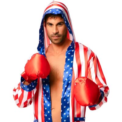 Gants de boxe rouges pour adultes - Eurocarnavales - Boxing Gloves - Publicité Gants de boxe rouges pour adultes - Eurocarnavales - Boxing Gloves - Publicité