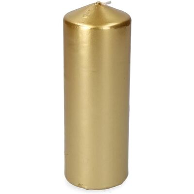 BigBuy Home Silber Dekorative Kerze - Ø 7 x 20 cm BigBuy Home Silber Dekorative Kerze - Ø 7 x 20 cm