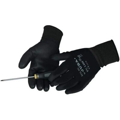 Guantes de nailon/pu JUBA - No7 - PU1400/7 Guantes de nailon/pu JUBA - No7 - PU1400/7