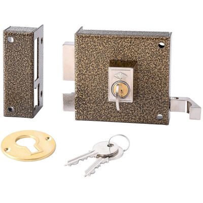Cvl Cerradura de sobreponer 125a/8/he Izquierda - Cerradura de puerta Cvl Cerradura de sobreponer 125a/8/he Izquierda - Cerradura de puerta