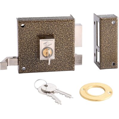 Marca 1125a/8/he - Cerradura de sobreponer - Cilindro redondo Marca 1125a/8/he - Cerradura de sobreponer - Cilindro redondo