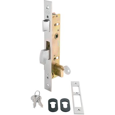 Cerradura CVL 1990/20/5 - Cerradura de puerta, Niquel, Palanca gancho Cerradura CVL 1990/20/5 - Cerradura de puerta, Niquel, Palanca gancho