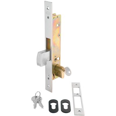 Cerradura metálica CVL 1990a20/5 - Palanca de gancho, cilindro 62mm, reversible Cerradura metálica CVL 1990a20/5 - Palanca de gancho, cilindro 62mm, reversible