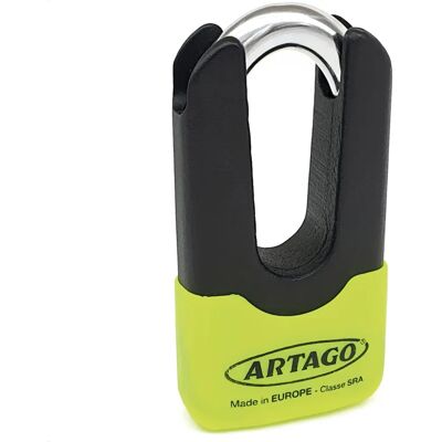 Artago Fechadura de disco amarela - Alta segurança para motos Artago Fechadura de disco amarela - Alta segurança para motos