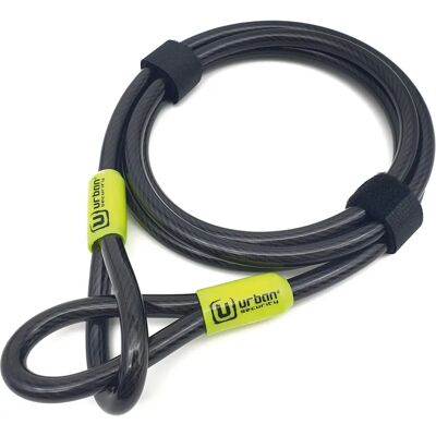 Urban Security Cable URBAN 10 mm Bucle doble 2000 mm - Candado de seguridad Urban Security Cable URBAN 10 mm Bucle doble 2000 mm - Candado de seguridad