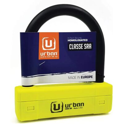 U-lock Urban Security Amarelo 120mm - Fechadura de Bicicleta U-lock Urban Security Amarelo 120mm - Fechadura de Bicicleta
