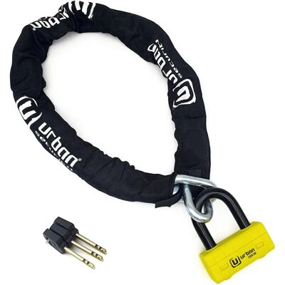Urban Security U-slot kettingset - Hoge weerstand 15mm & 18mm slot Urban Security U-slot kettingset - Hoge weerstand 15mm & 18mm slot