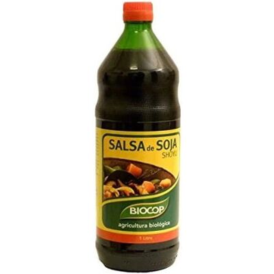 Molho de Soja Biocop 1L - Fermentação japonesa tradicional Molho de Soja Biocop 1L - Fermentação japonesa tradicional