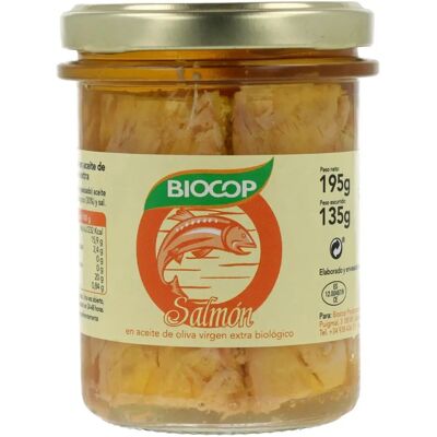 Filetes de Salmão Biológico da Biocop - 195g Filetes de Salmão Biológico da Biocop - 195g
