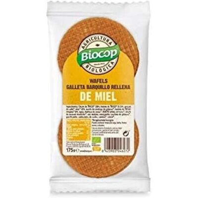 Wafles de Mel Orgânico Biocop - Mel, Integral, Óleo de palma sustentável - Wafles Wafles de Mel Orgânico Biocop - Mel, Integral, Óleo de palma sustentável - Wafles
