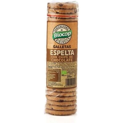 Cookies de Espelta com Chips de Chocolate - 250 g Cookies de Espelta com Chips de Chocolate - 250 g