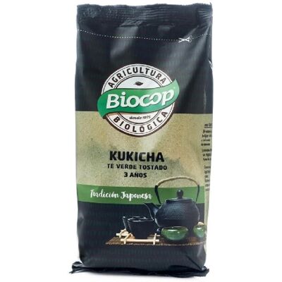 Chá verde tostado Kukicha orgânico Biocop - 75g Chá verde tostado Kukicha orgânico Biocop - 75g