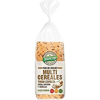 Pan de trigo y espelta multicereales - Vegano, Alto en fibra Pan de trigo y espelta multicereales - Vegano, Alto en fibra