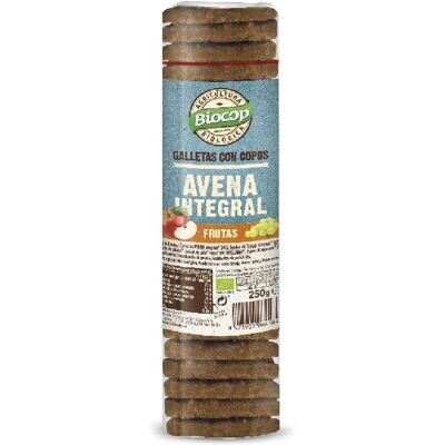 Biscoitos de aveia e fruta Biocop - Crocantes 250g Biscoitos de aveia e fruta Biocop - Crocantes 250g