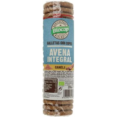 Galleta de copos de avena integral y canela de Biocop - Galleta Galleta de copos de avena integral y canela de Biocop - Galleta