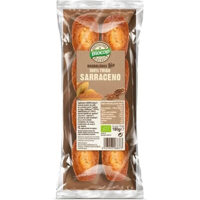 Muffins de trigo sarraceno bio - Biocop 180g Muffins de trigo sarraceno bio - Biocop 180g