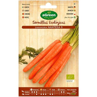 Semi di Carota Ecologici aGreen Nantes - Semi Semi di Carota Ecologici aGreen Nantes - Semi
