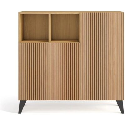 Herdasa Mueble zapatero de madera - Armario multiusos Herdasa Mueble zapatero de madera - Armario multiusos