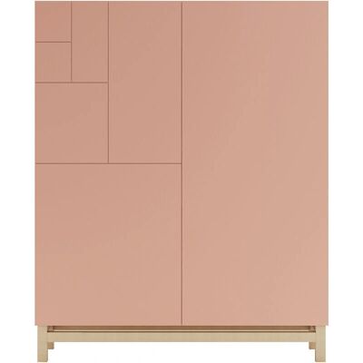 Zapatero Herdasa Volda Roble Claro - Mueble Multifunción Zapatero Herdasa Volda Roble Claro - Mueble Multifunción