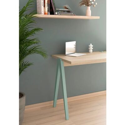 Herdasa - Escritorio Modelo 629 Haya y Verde Herdasa - Escritorio Modelo 629 Haya y Verde