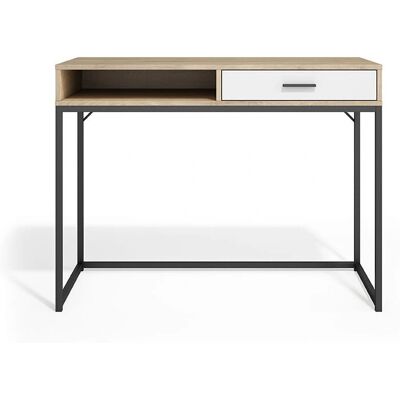 Escritorio Herdasa Modelo Canterbury Roble-Blanco - Muebles de Oficina Modernos Escritorio Herdasa Modelo Canterbury Roble-Blanco - Muebles de Oficina Modernos