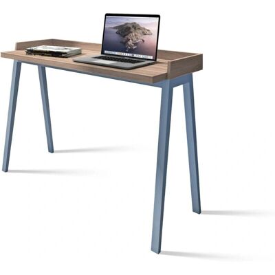 Herdasa - Escritorio Berlín - Nogal Azul - Mueble de Oficina/Estudio Herdasa - Escritorio Berlín - Nogal Azul - Mueble de Oficina/Estudio