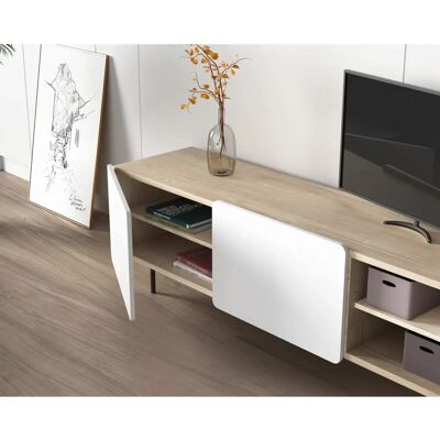 Herdasa - Mueble TV - Colección Biscuit - Diseño Español Herdasa - Mueble TV - Colección Biscuit - Diseño Español