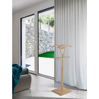 Mesita Herdasa de haya - Diseño moderno, soporte 20kg, FSC Mesita Herdasa de haya - Diseño moderno, soporte 20kg, FSC